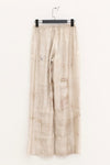 MUTEDANCE nude silk trousers MD22SS15 PM39